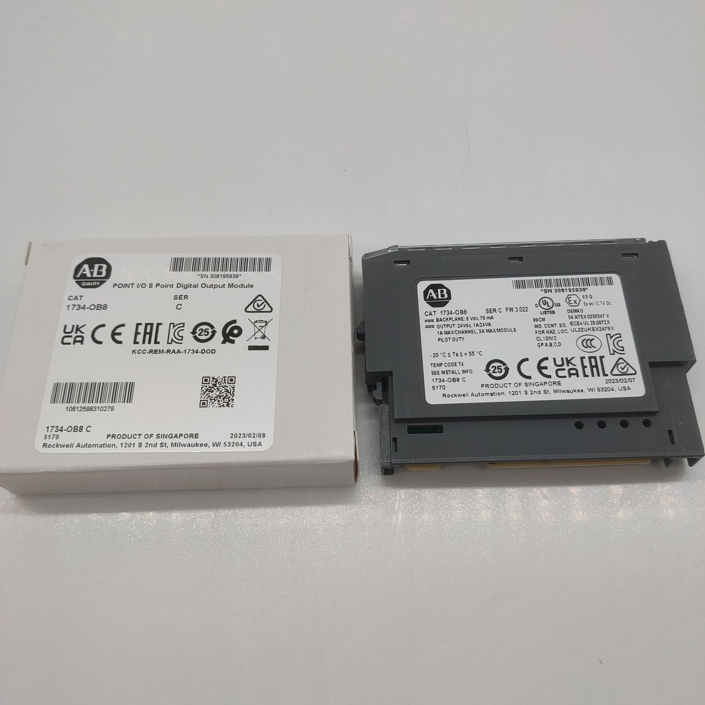 1734OB8 Allen-Bradle 8-Point Digital Output Module - ALLEN-BRADLE