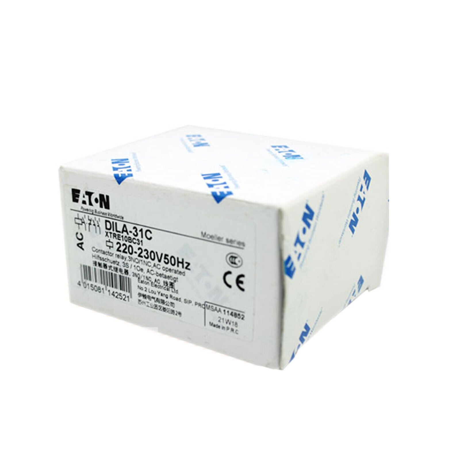 EATON DILA-31C Intermediate Relay (220-230V, 50HZ) - EATON