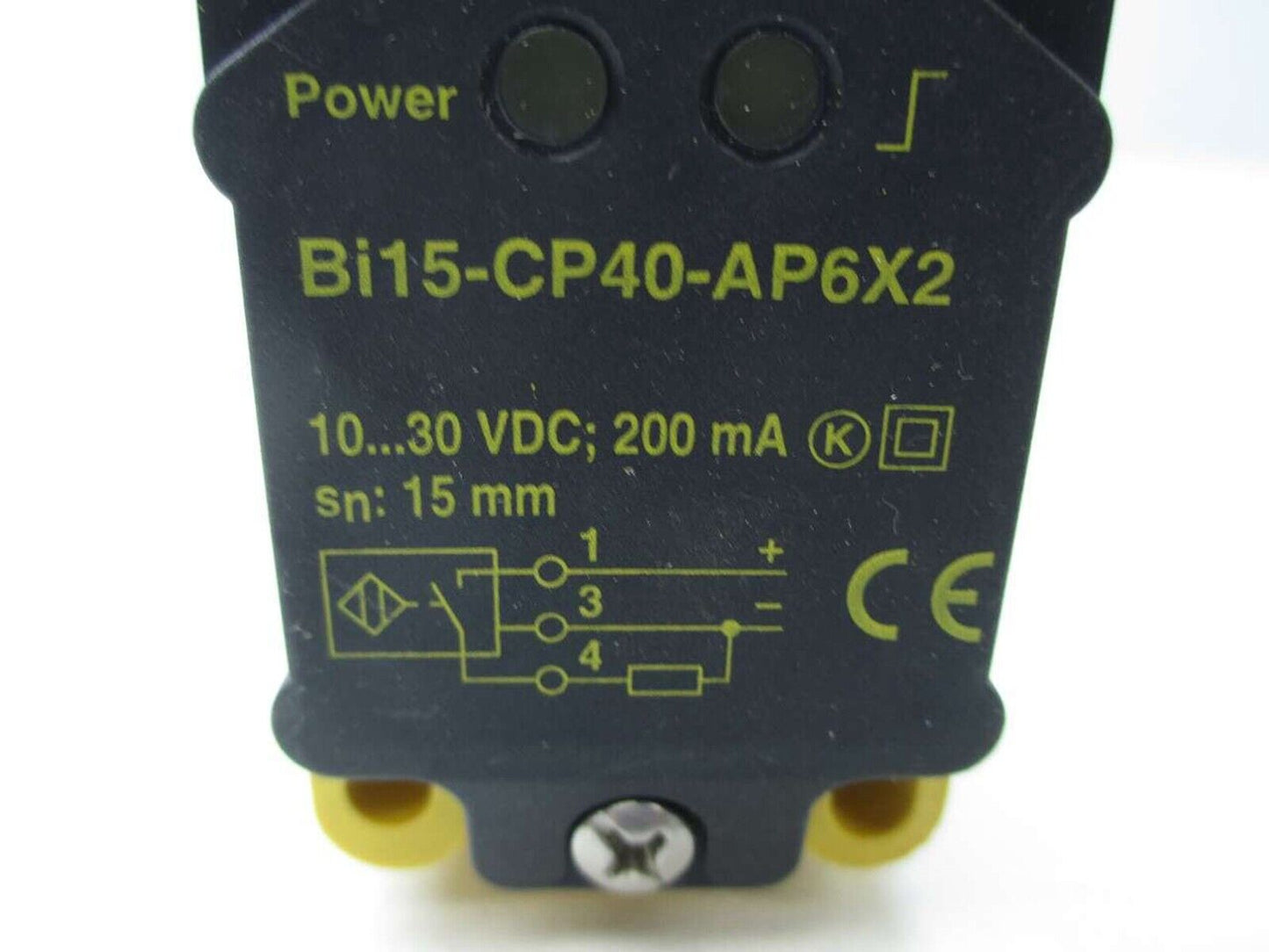 Turck BI15-CP40 AP6X2 Inductive Proximity Switch Sensor 3Wired DC 15mm Range - TURCK