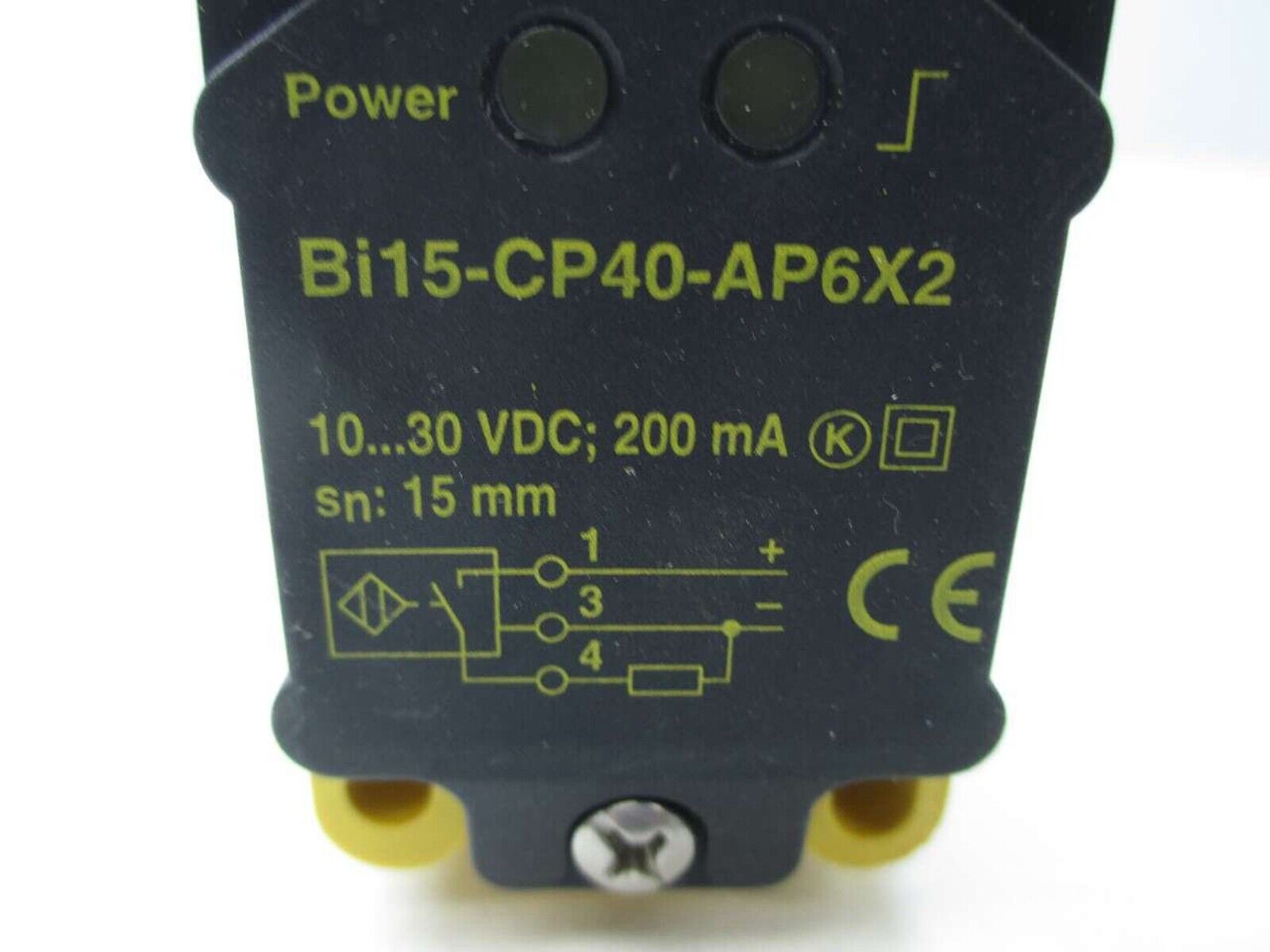 Turck BI15-CP40 AP6X2 Inductive Proximity Switch Sensor 3Wired DC 15mm Range - TURCK