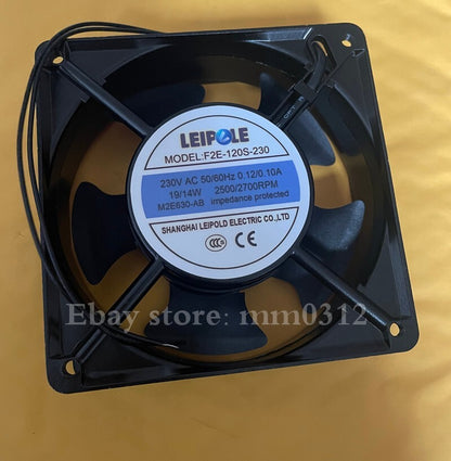 LEIPOVT F2E-120S-230 KS12038HA2-T7L 230V 0.12/0.10A 19/14W fan
