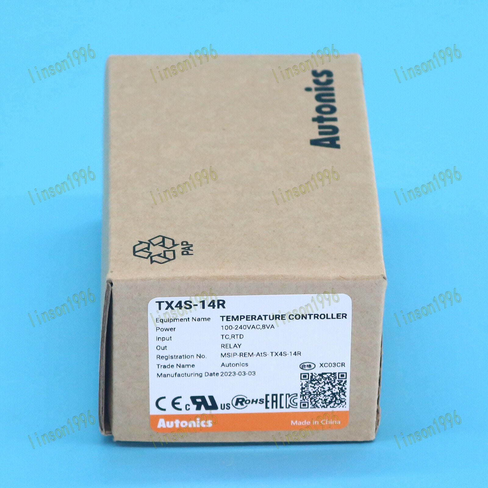 1PC Temperature Controller TX4S-14R Fast - AUTONICS