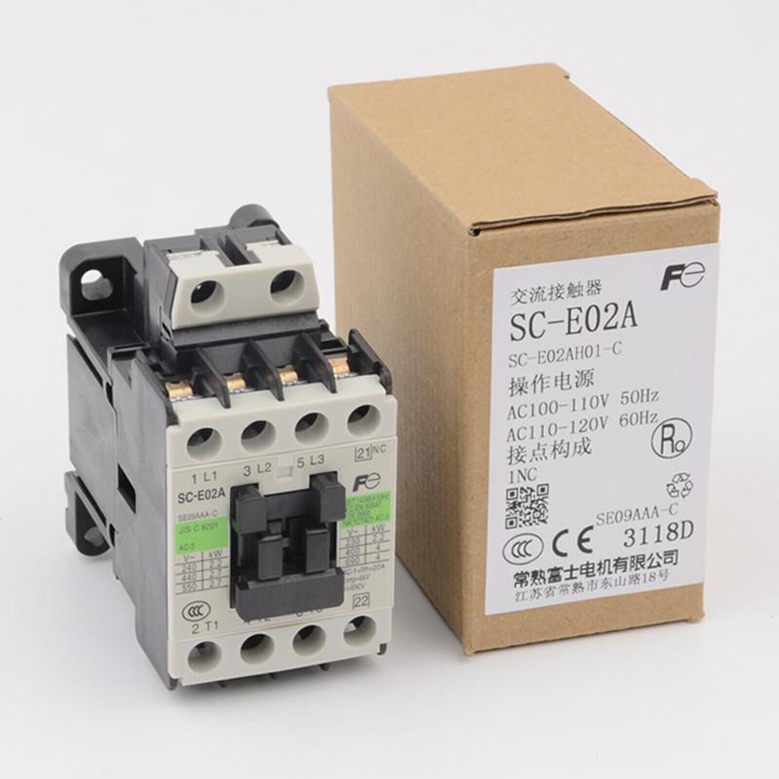 new 1PCS Fuji Contactor SC-E02A 110V In Box - FUJI