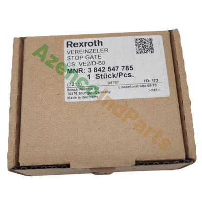 Cylinder Stop Gate - REXROTH VE2/D-60 - Fast Delivery - REXROTH