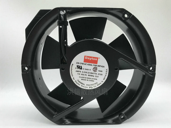 Dayton 239 CFM AC AXIAL FAN 4WT42A 115V 0.23/0.22A AC fan