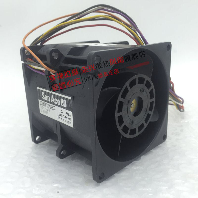 Sanyo 9CRA0812P8G203 8080 8CM12V 5.7A car supercharged high speed violent fan