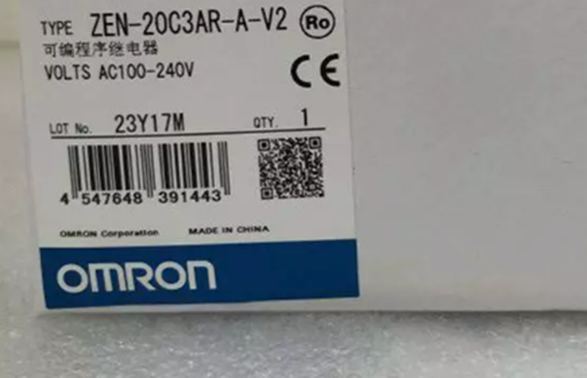 new  Omron ZEN-20C3AR-A-V2 CPU Unit