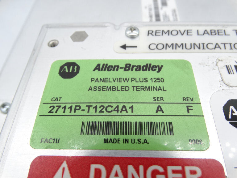 Allen Bradley 2711P-T12C4A1 Industrial Motion Detector - ALLEN BRADLEY