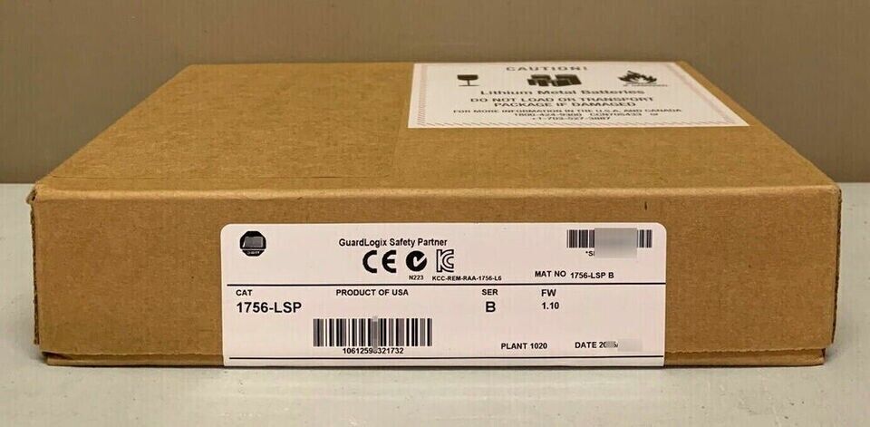 ControlLogix GuardLogix Safety Partner 1756LSP Factory Sealed - CONTROLLOGIX