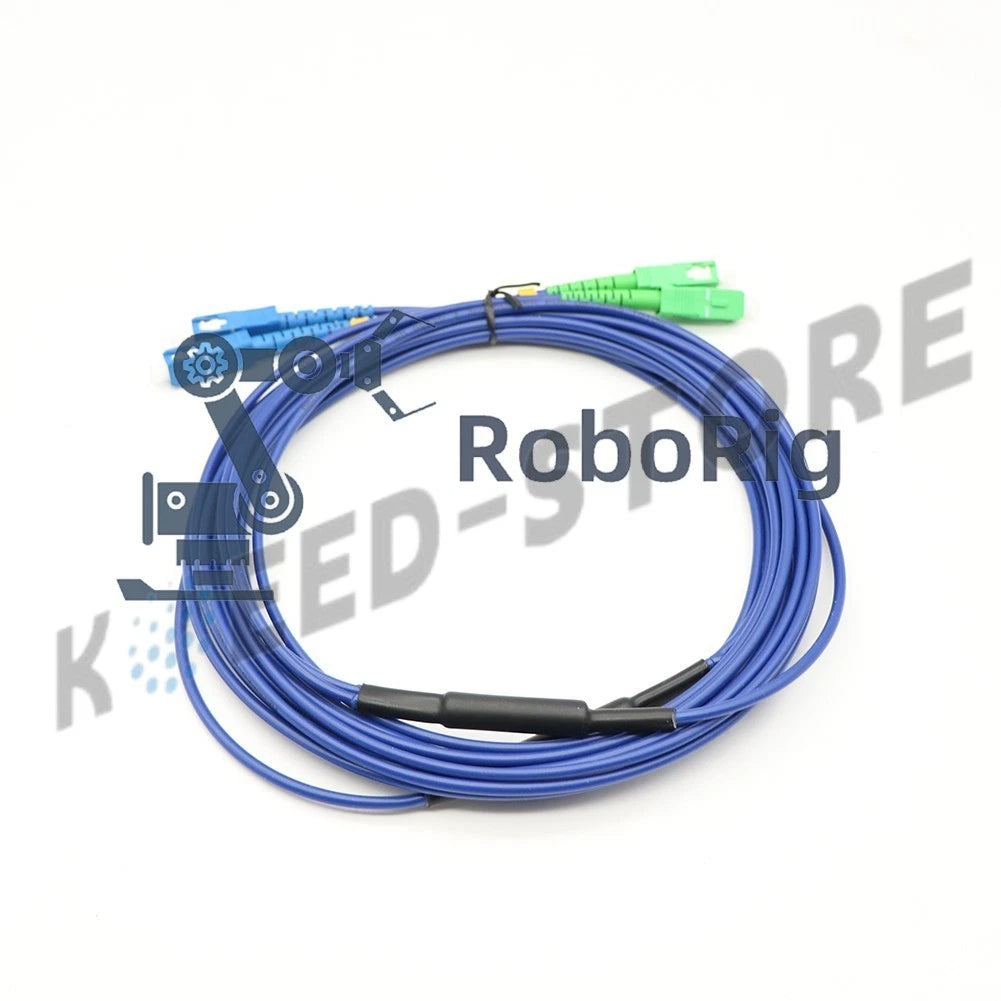 Armored Cable SC/UPC-SC/APC Single-Mode 9/125 Duplex Fiber Optic Patch Cord 5M