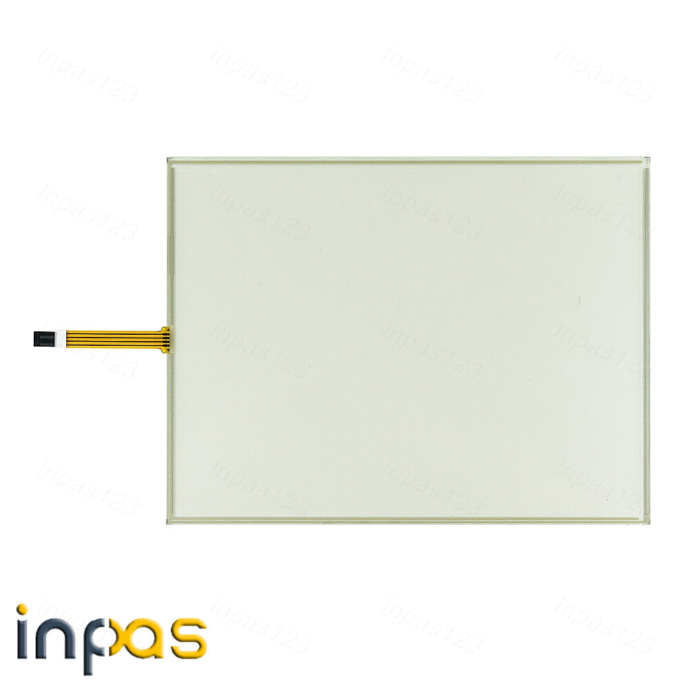 new One pcs for 2711P-T15C21D8S 4-wire Touch screen glass + Protective Front overlay