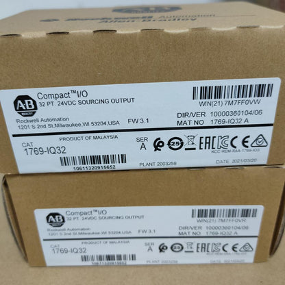 Allen-Bradley AB 1769-IQ32 SER A CompactLogix 24V DC Input Module Factory Sealed - ALLEN-BRADLEY