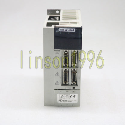 used Mitsubishi AC servo drive MRJ2-40A1 tested in OK - MITSUBISHI