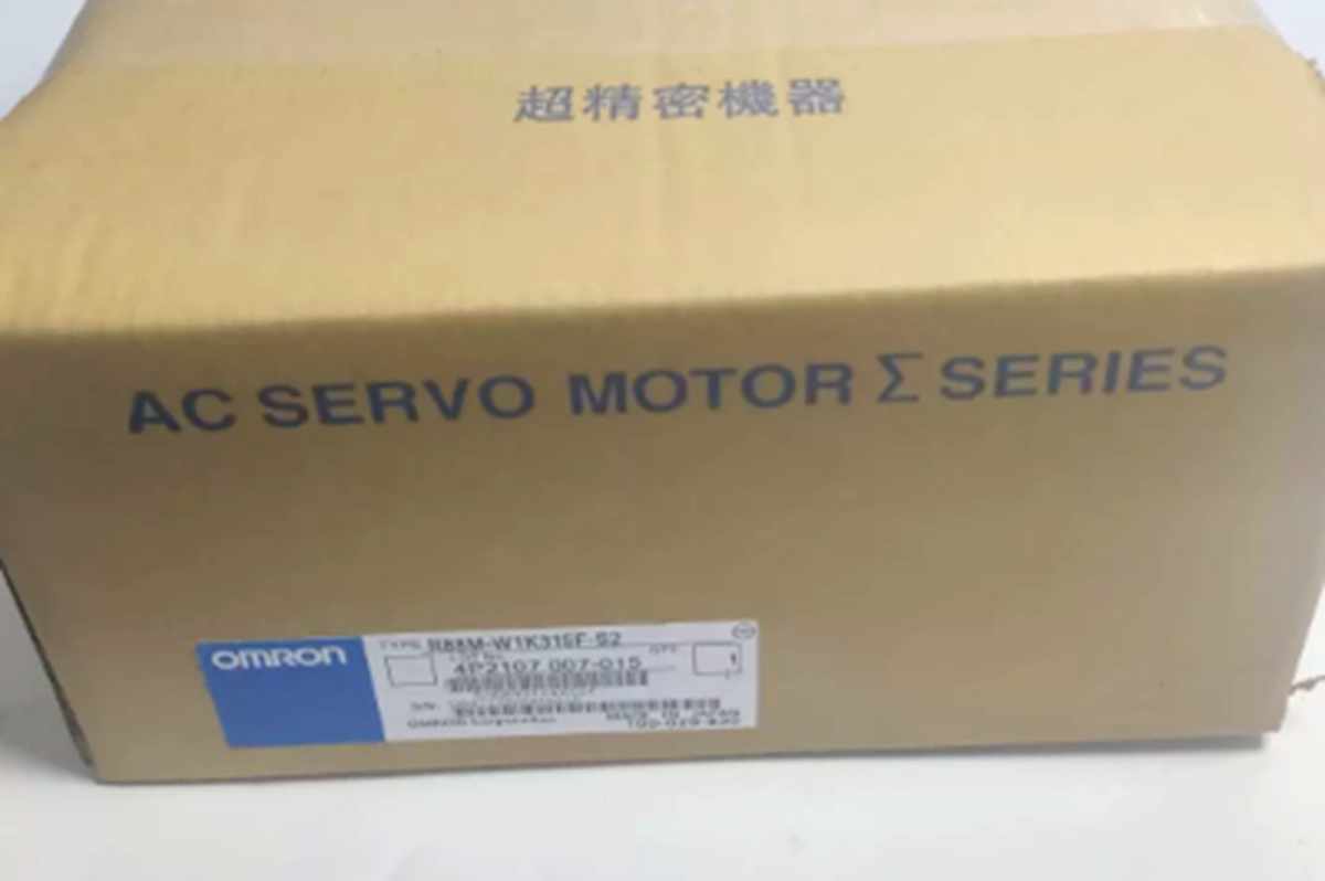 Servo Motor Omron R88M-W1K315F-S2 - OMRON