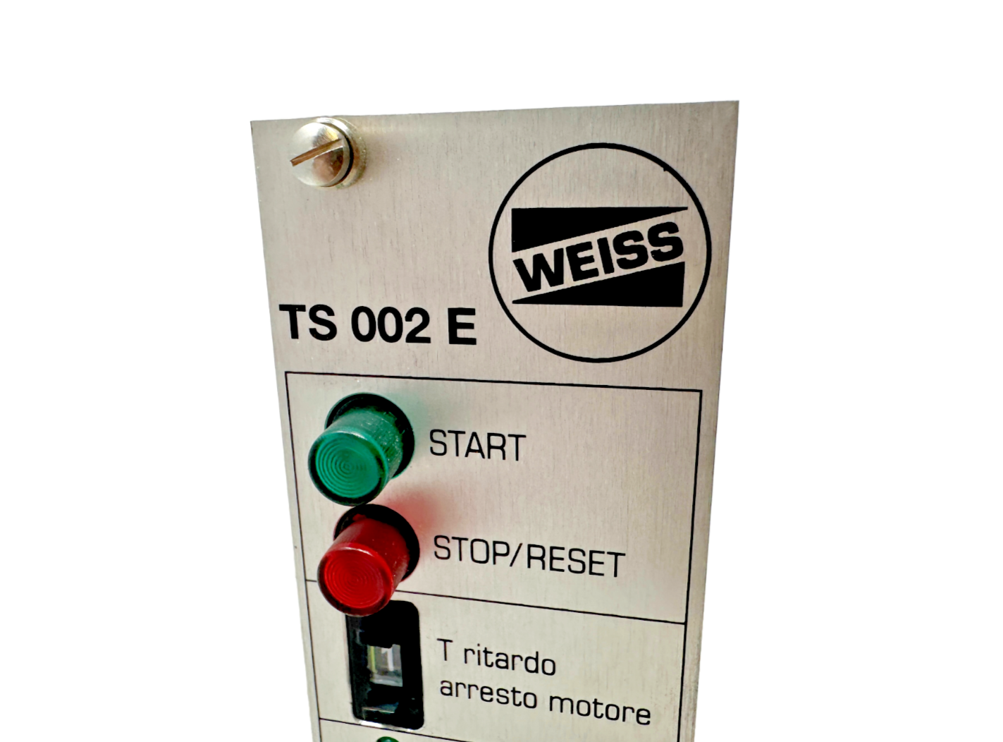 used Weiss TS 002 E Controller - WEISS