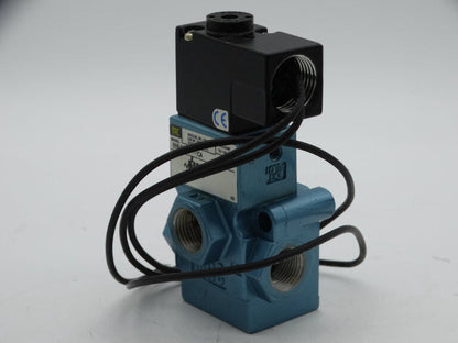 MAC VALVES INC. 55B-22-PE-111CA VALVE | High-Pressure Industrial Valve | Heavy-Duty Construction | Customizable Flow Paths | Pressure Rating: 111 PSI - MAC VALVES INC.