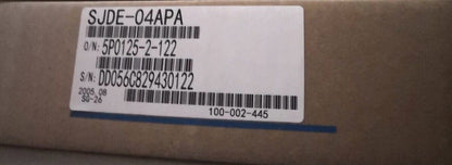 Yaskawa SJDE-04APA Servo Driver, High-Power Servo Motor - YASKAWA