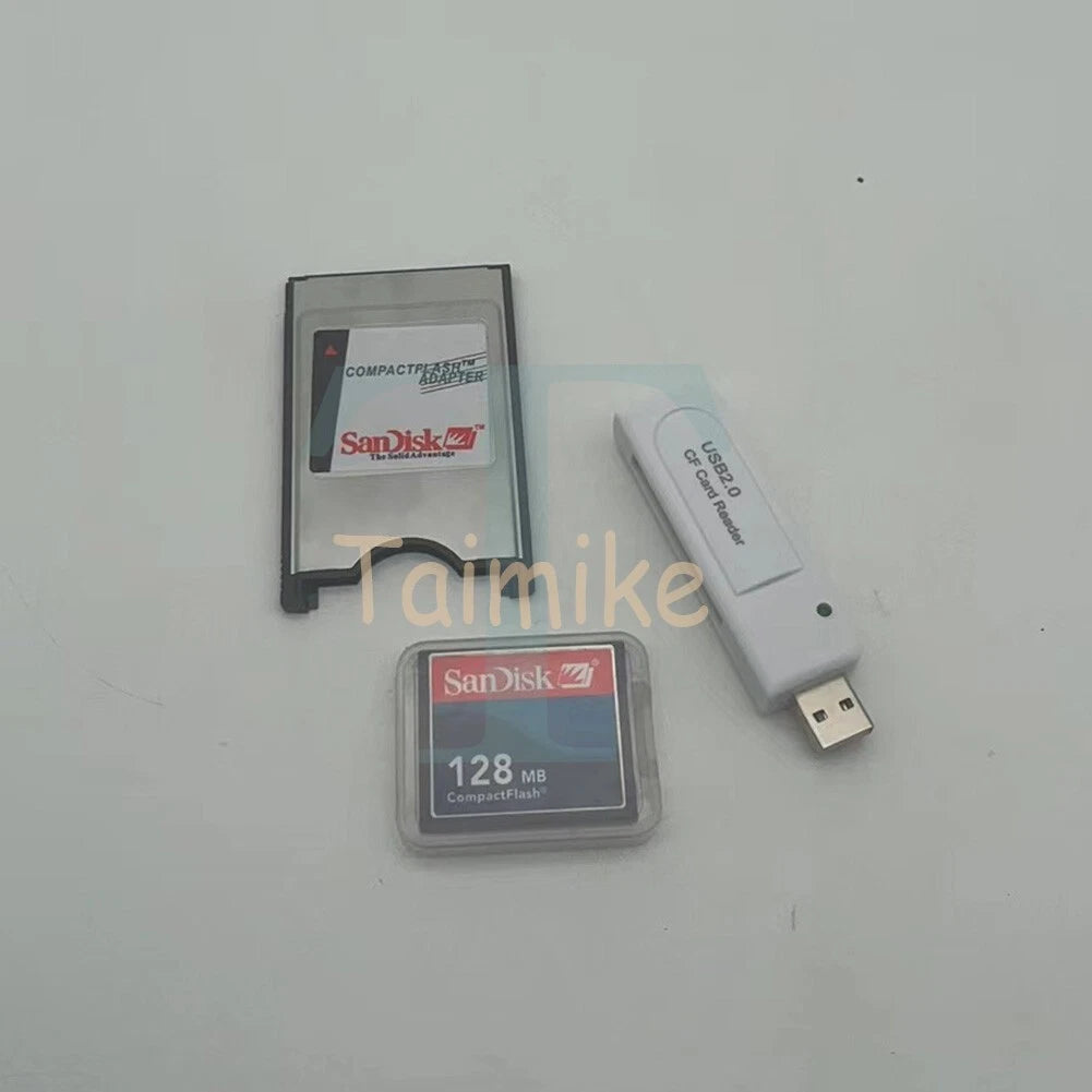 128MB/256/512/1G/2G CNC CF Compact Flash card+CF-PCMCIA Adapter+SSK reader FANUC