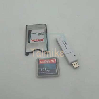 128MB/256/512/1G/2G CNC CF Compact Flash card+CF-PCMCIA Adapter+SSK reader FANUC
