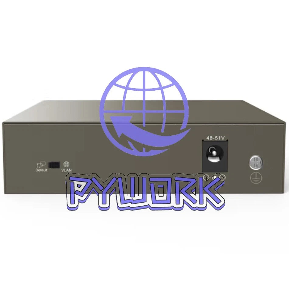TEG1105P-4-63W 5 Gigabit Network Switches PoE Power Supply Switch VLAN