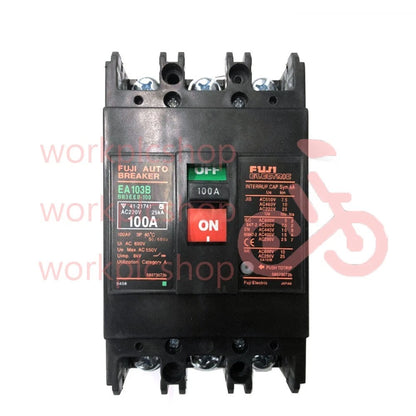 Fuji EA103B Circuit Breaker 100A 3P