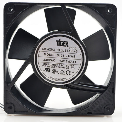1pcs S125-2 HWB 230V 14/16WATT 12025 power supply fan cooling fan