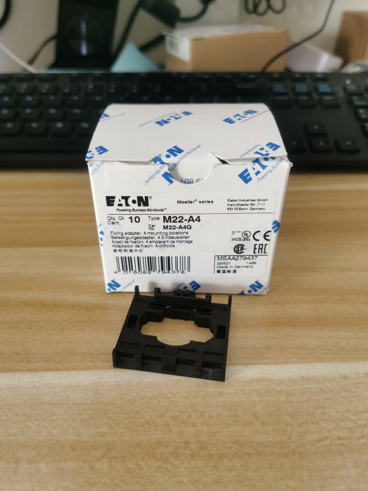 10PCS  Eaton Moeller M22-A4 M22-A4Q Fixing Adapter