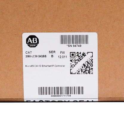 AB 2080LC5024QBB Micro850 24 EtherNet/IP Controller AB 2080-LC50-24QBB Model - AB PRODUCTS