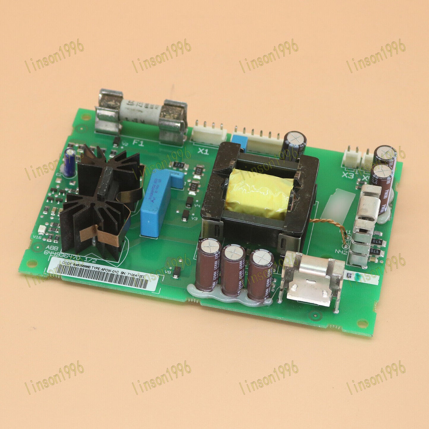 ABB Power Supply Board ACS800 APOW-01C in Good Condition - ABB
