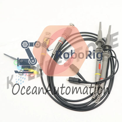 2PCS P6100 100MHz Oscilloscope Probe 10:1 and 1:1 for Rigol Atten Owon Siglent