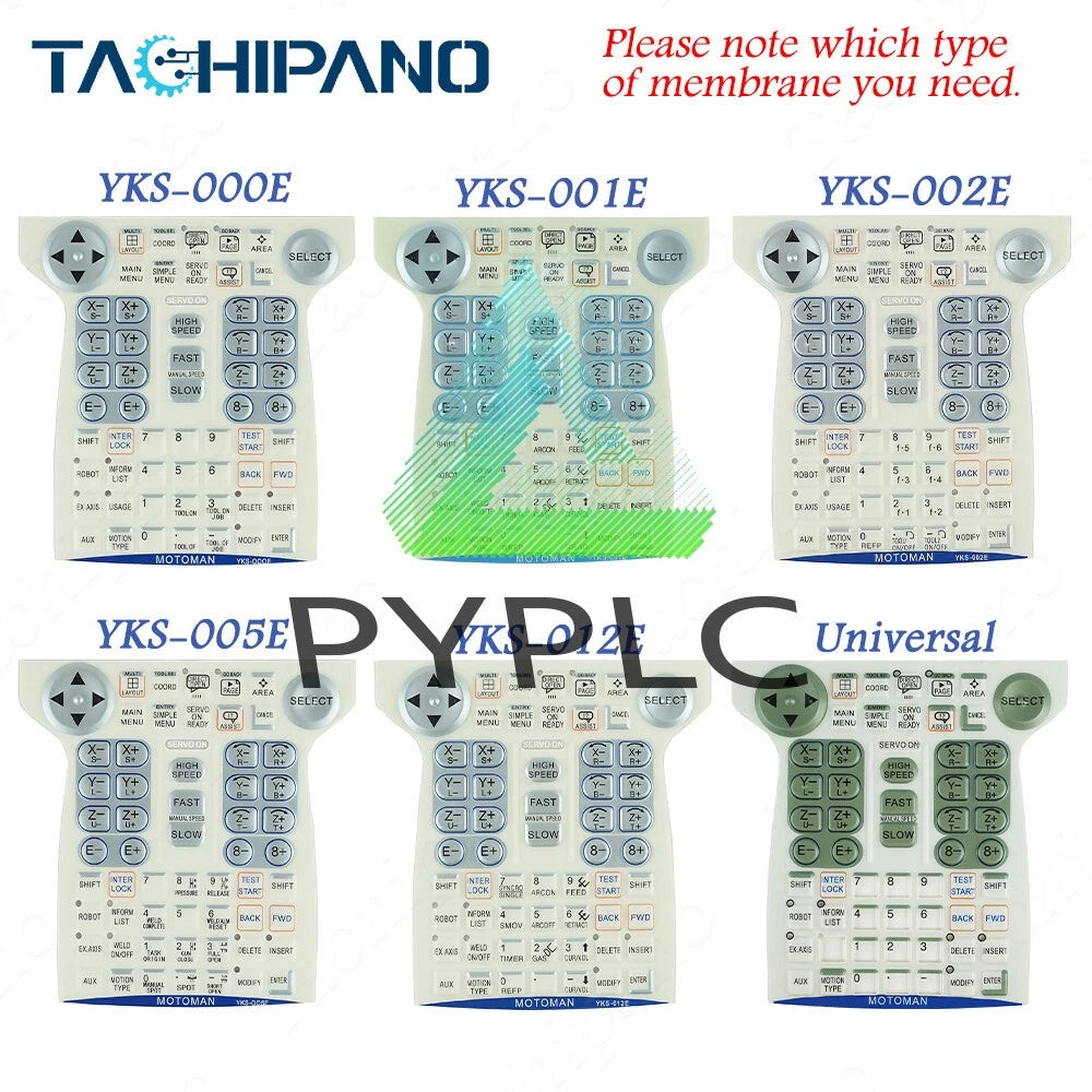 Plastic Case for Yaskawa DX100 JZRCR-YPP01-1 Touch Screen + Overlay + Display
