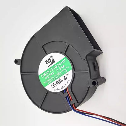 M DB09733B24HP DC24V 0.80A 9733 3-Wire Turbo Cooling Fan