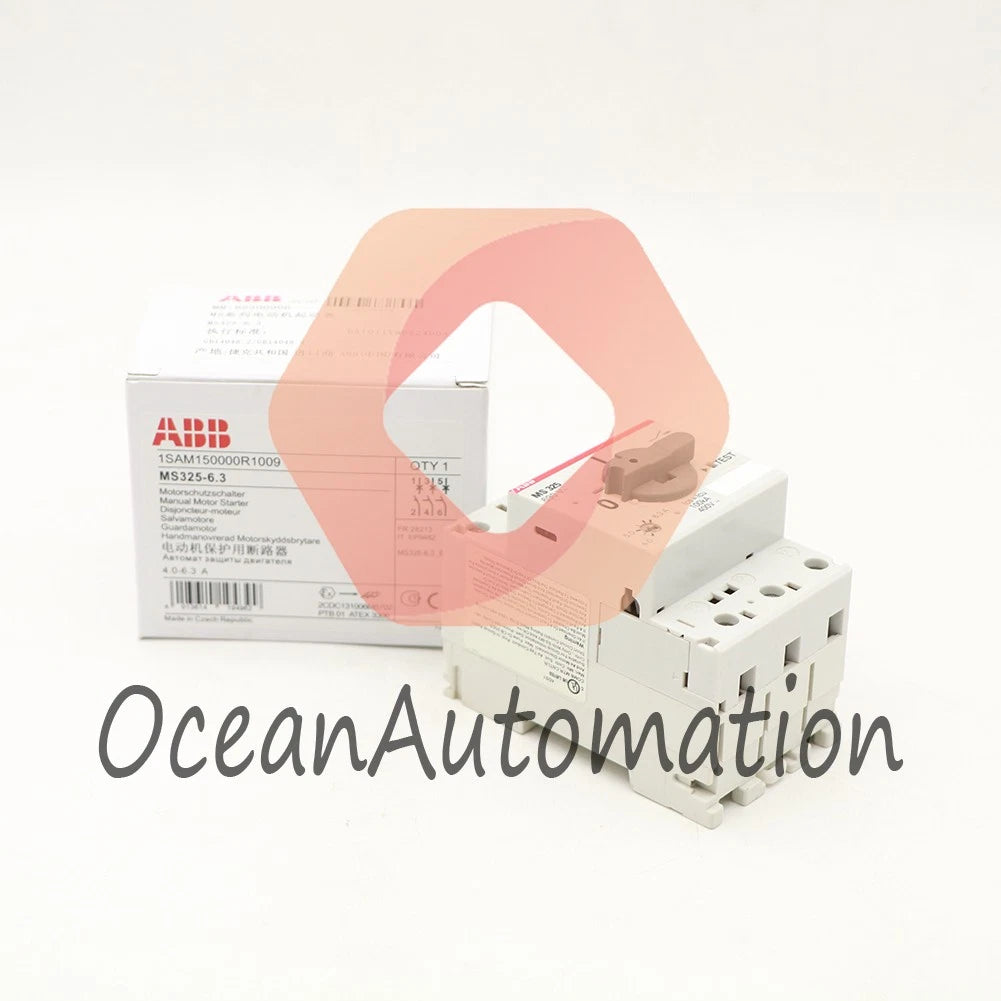 ABB MS325-6.3 Protective Circuit Breaker 1SAM150000R1009 1PCS