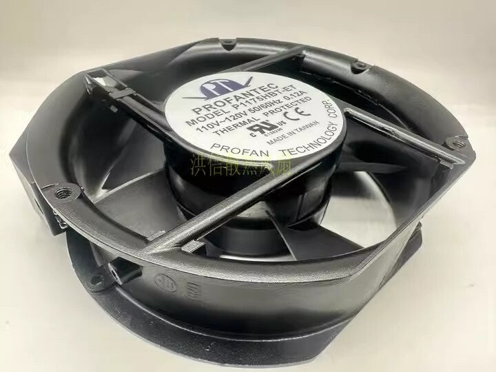 1PCS P1175HBT-ET 172*50MM 110-120V 0.12A 17.2CM Plug-in Cooling Fan
