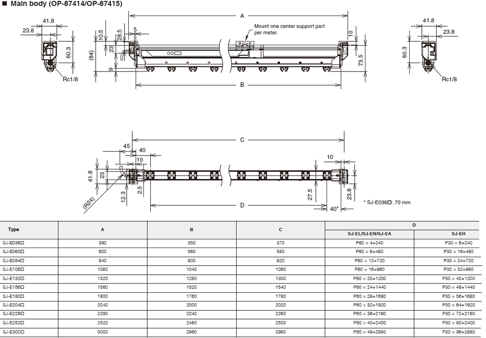 KEYENCE SJ-E036A - KEYENCE