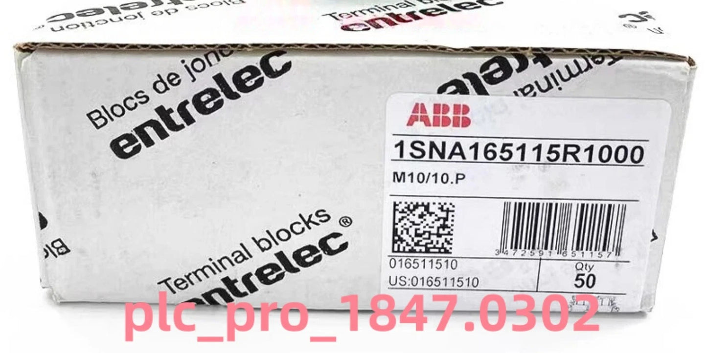50PCS/Box ABB M10/10.P 1SNA165115R1000 Terminal Block Fast delivery #k