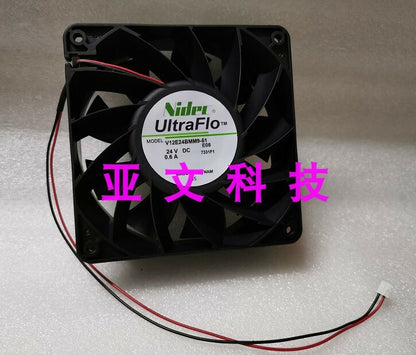 1pcs NIDEC V12E24BMM9-51 24V 0.6A 12038 Axial Fan