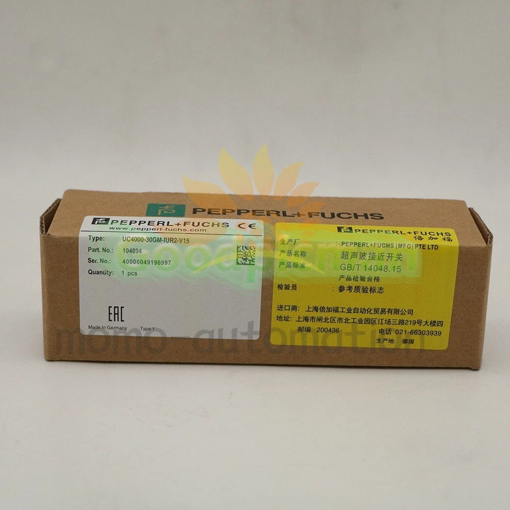1PCS Pepperl+Fuchs UC4000-30GM-IUR2-V15 Ultrasonic Sensor Fast Shipping