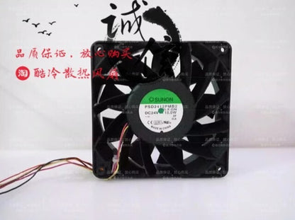 SUNON PSD2412PMB2 12038 DC24V 15W 12CM Dual Ball Cooling Fan