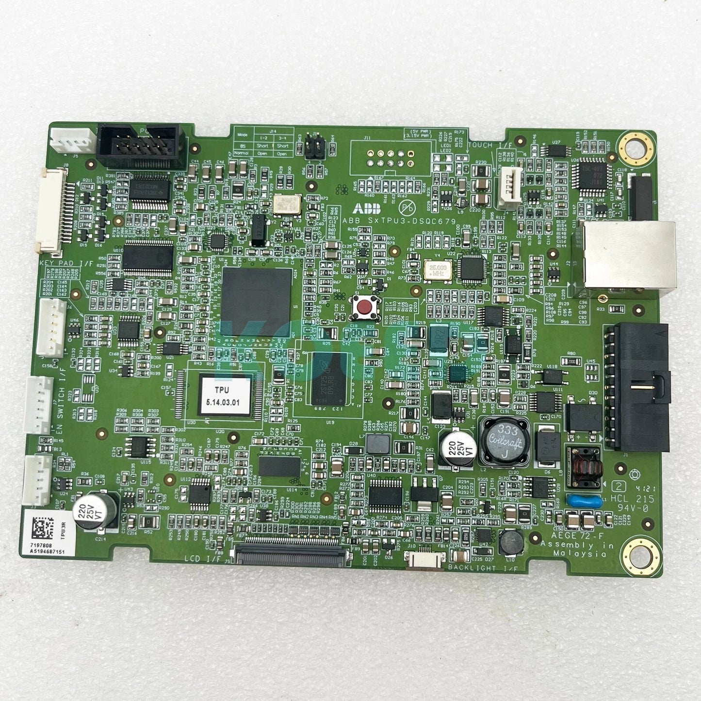 For ABB DSQC679 IRC5 teach pendant motherboard main board iPendant spare parts