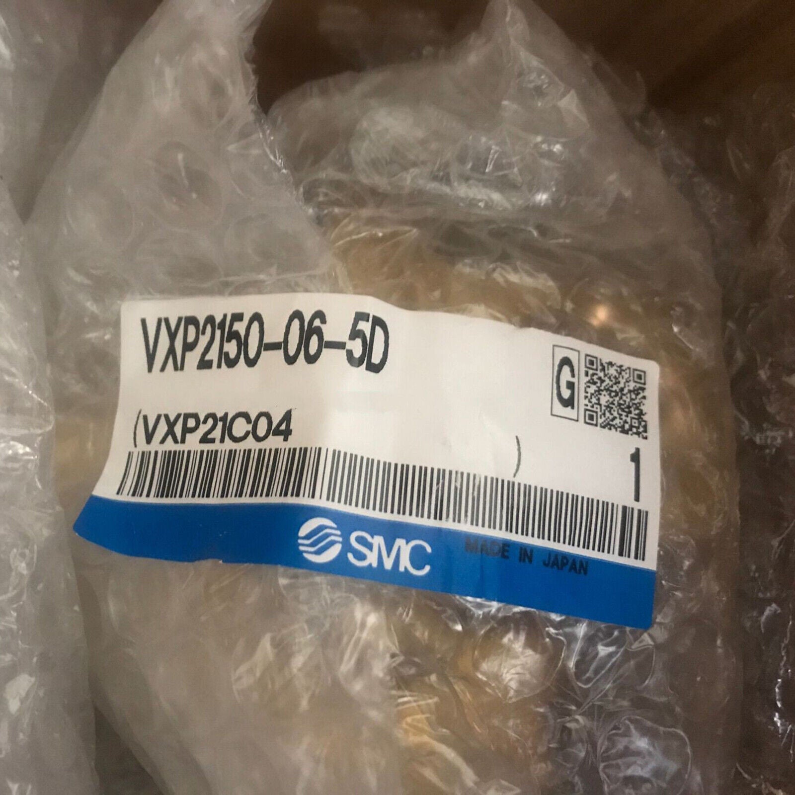 new ONE SMC Pilot Two-Way Solenoid Valve VXP2150-06-5D - SMC