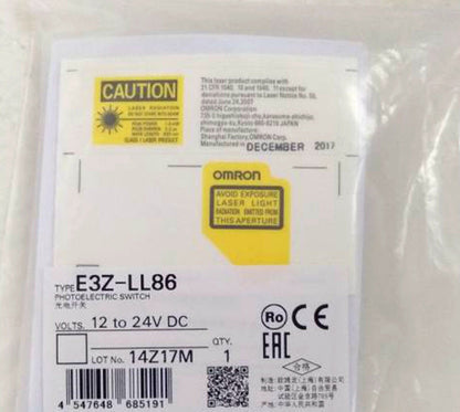 Omron E3Z-LL86 12-24VDC Photoelectric Switch - 12VDC to 24VDC Step-Down Switch - OMRON