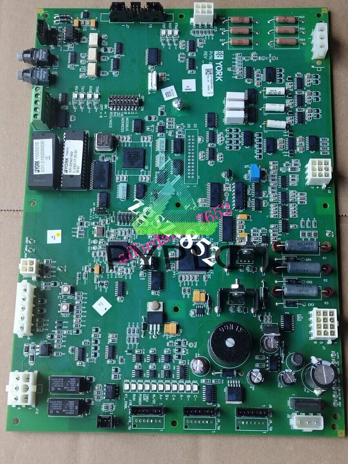 York 031-02506-002 Rev M Chiller Variable Speed Drive Vyper Logic Board