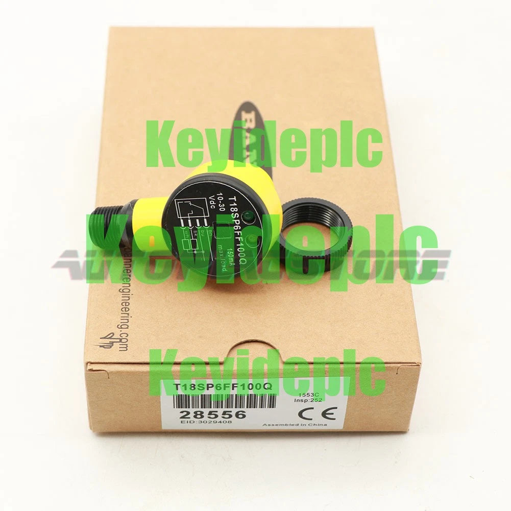 Banner T18SP6FF100Q Photoelectric sensor switches free shipping #au