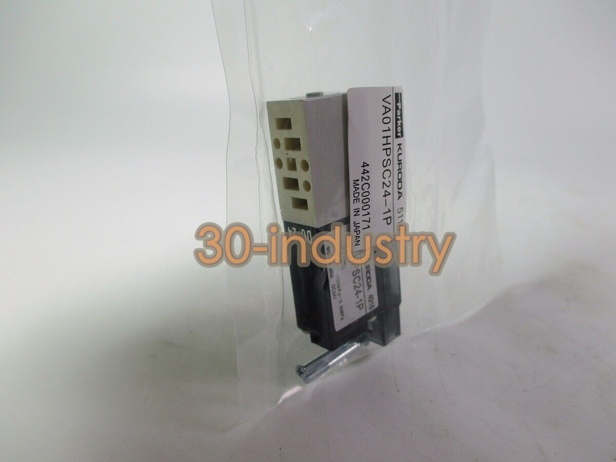 1PCS NEW FOR KURODA Solenoid Valve VA01HPSC24-1P DC24V KURODA