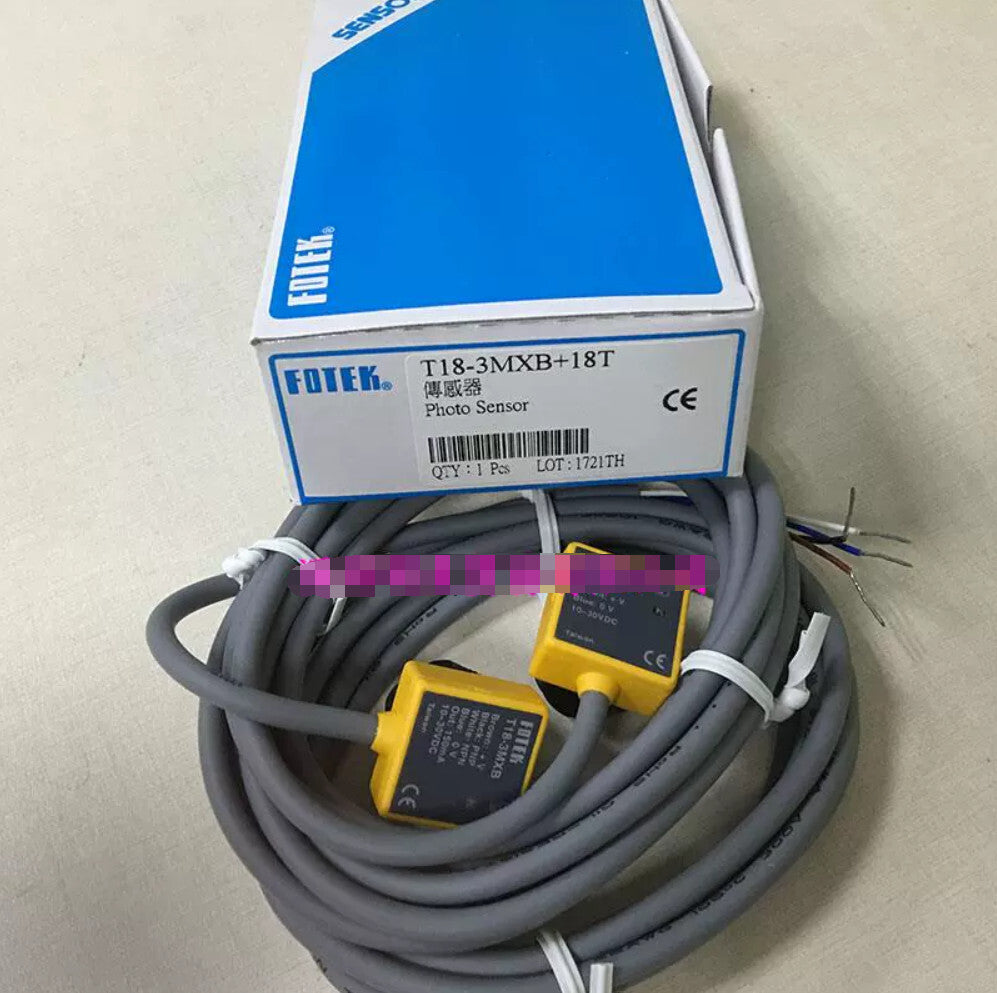 1PC  Fotek T18-3MXB T18-3MXB+18T Photo Sensor  Free Ship
