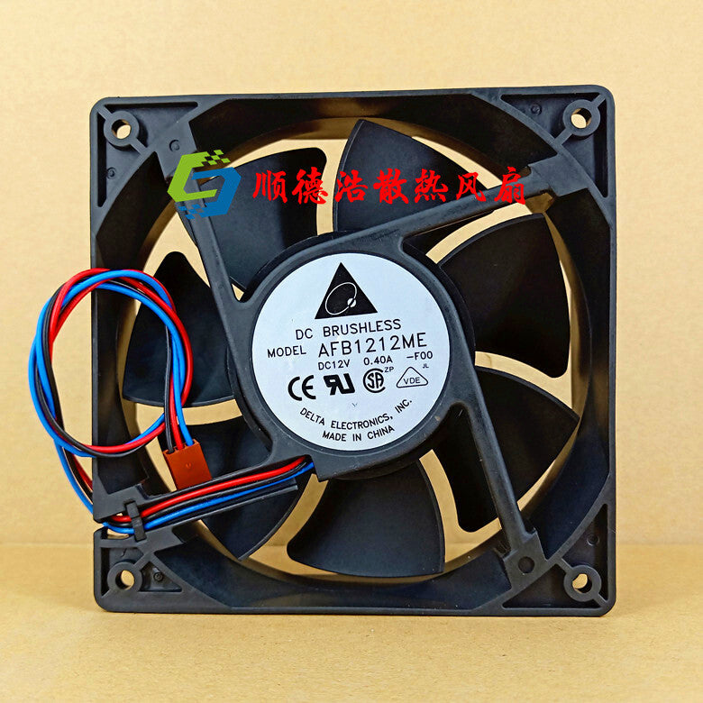 1pcs Delta AFB1212ME 12038 12V 0.40A 12cm 120mm server fan 3pin