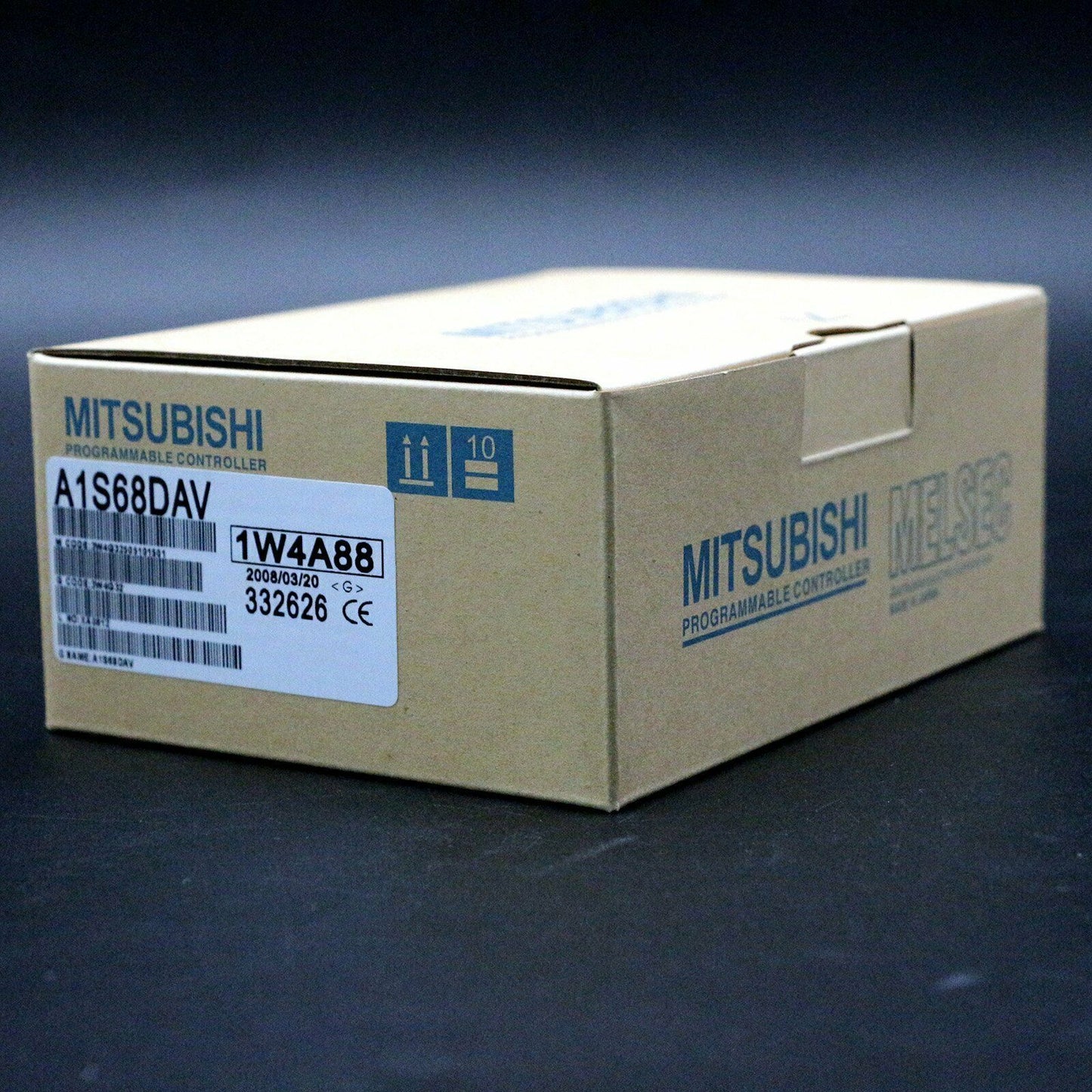 Mitsubishi A1S68DAV Digital-Analog Converter Module One Year - MITSUBISHI