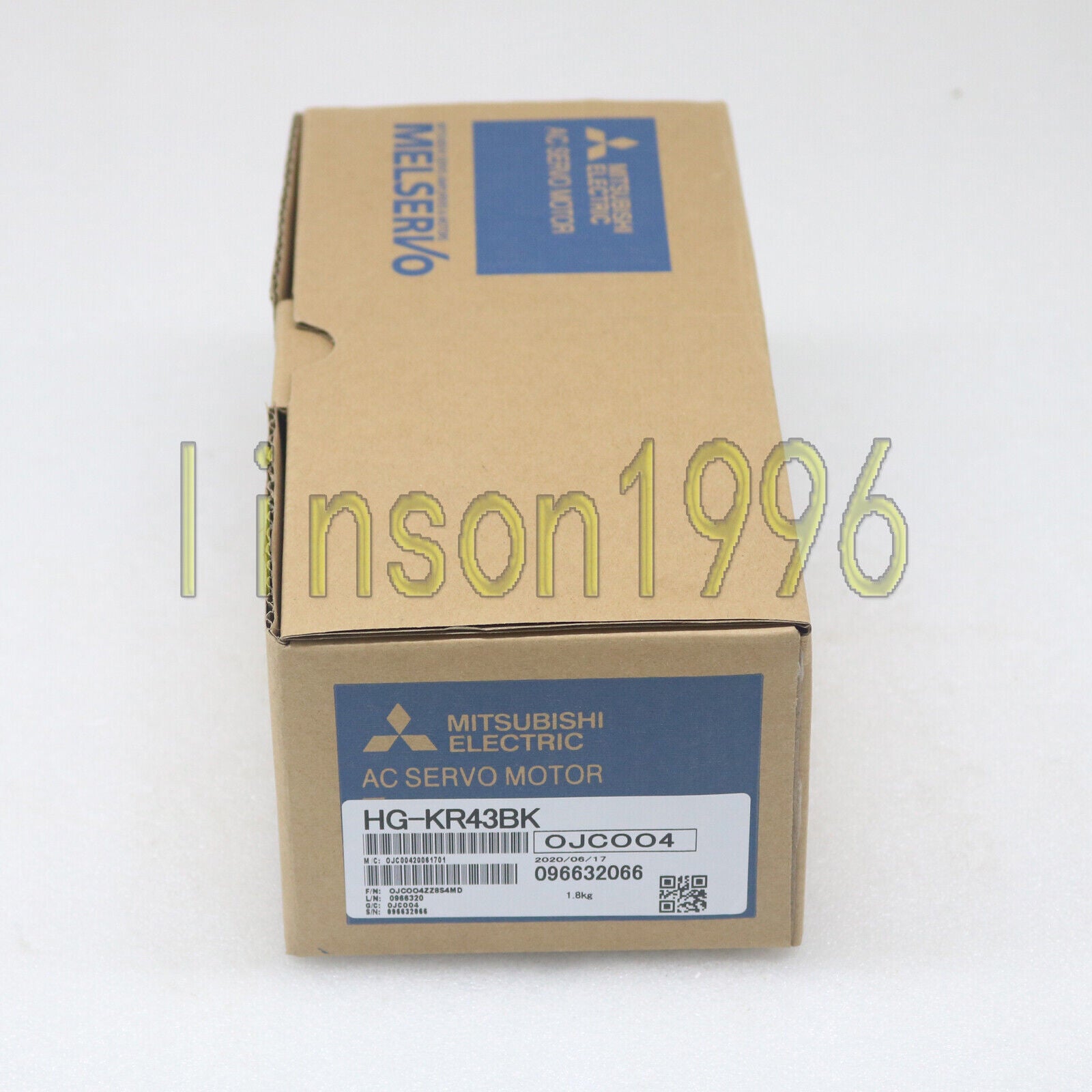 Mitsubishi HGKR43BK AC Servo Motor HG-KR43BK - MITSUBISHI