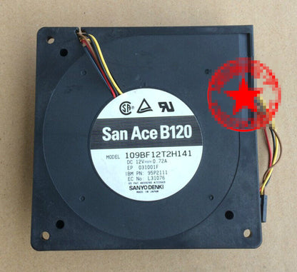1pcs Sanyo 109BF12T2H141 12V 0.72A 12CM blower centrifugal fan